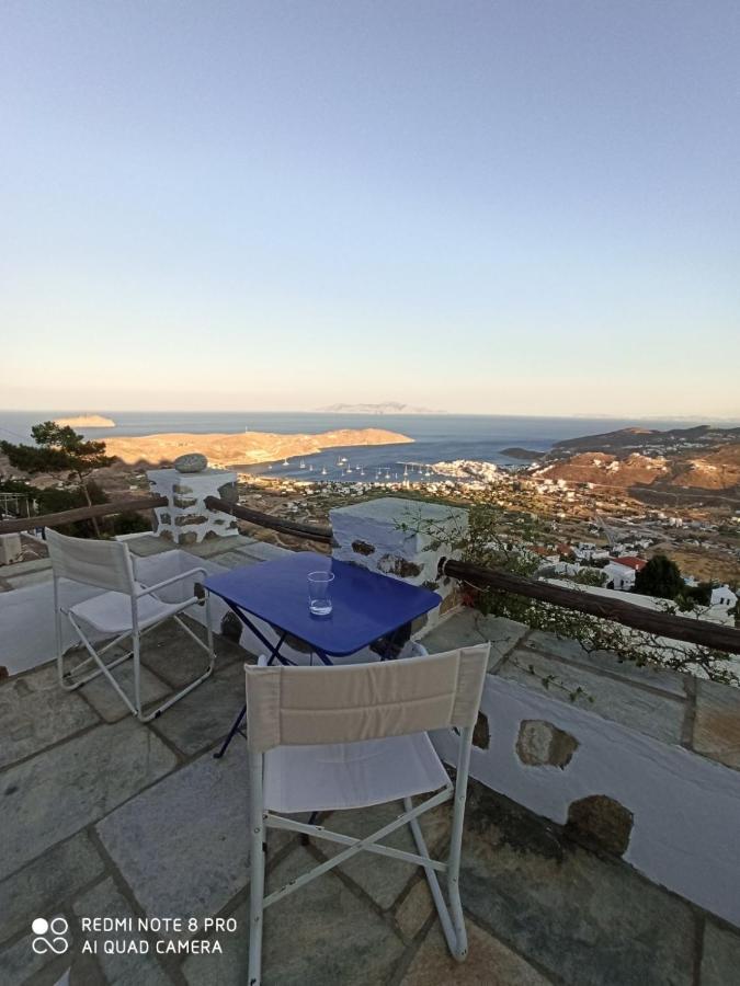 Traditional Stone House With Breathtaking View Serifos Town Eksteriør billede