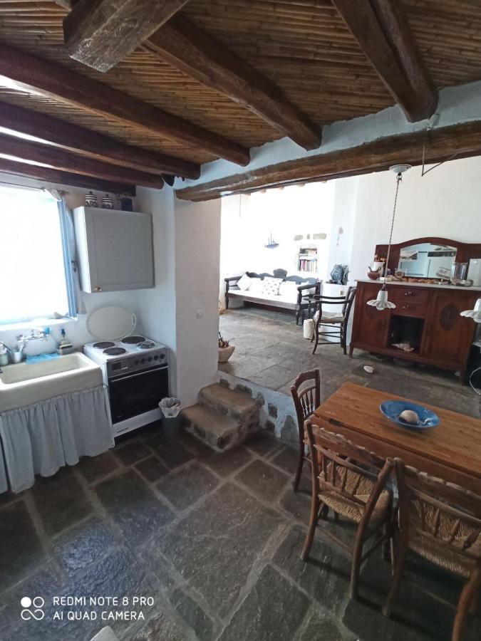 Traditional Stone House With Breathtaking View Serifos Town Eksteriør billede