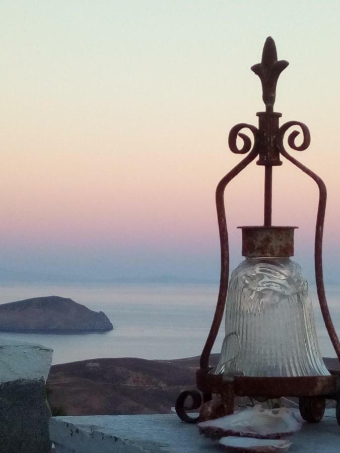 Traditional Stone House With Breathtaking View Serifos Town Eksteriør billede