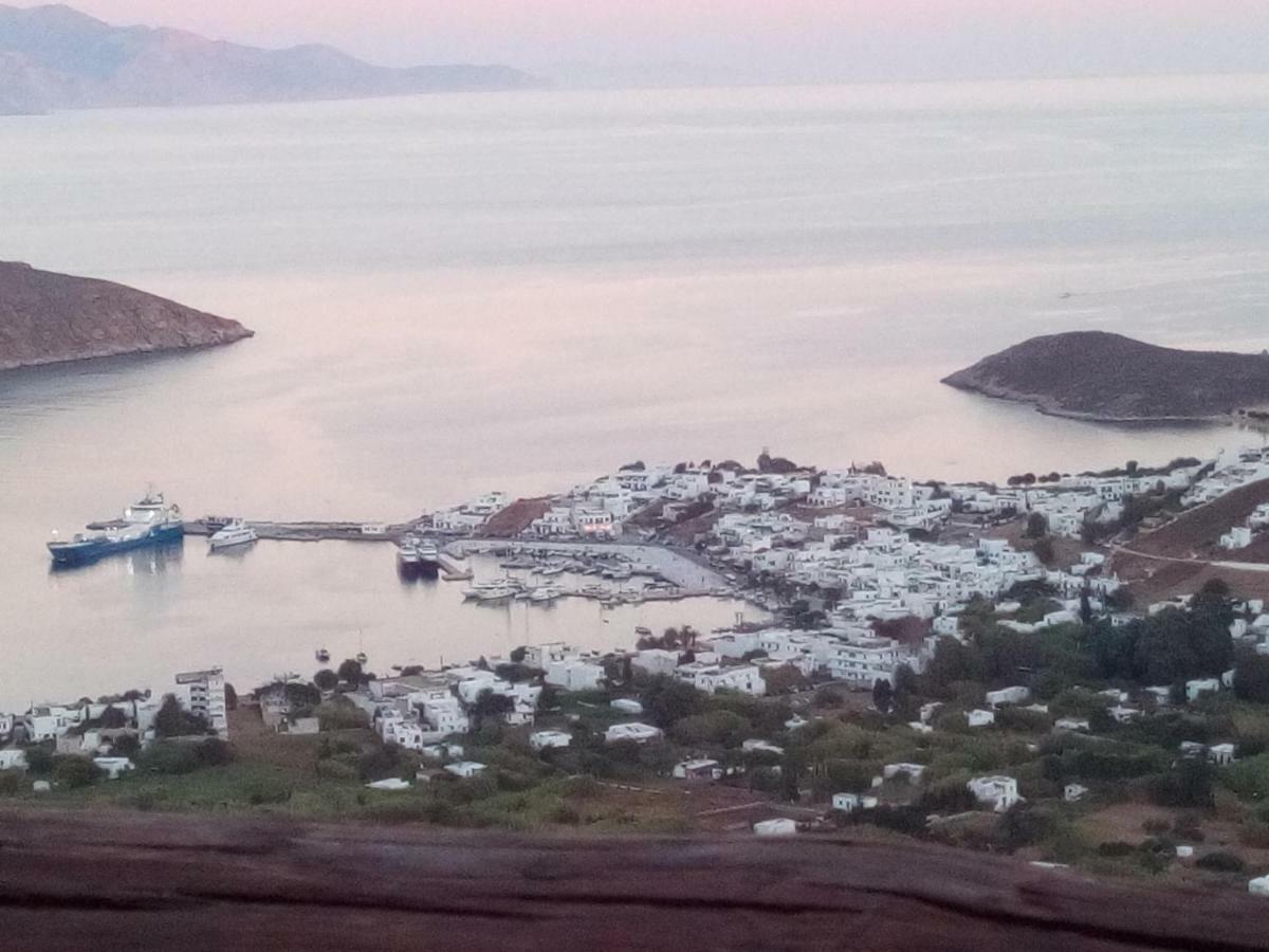 Traditional Stone House With Breathtaking View Serifos Town Eksteriør billede