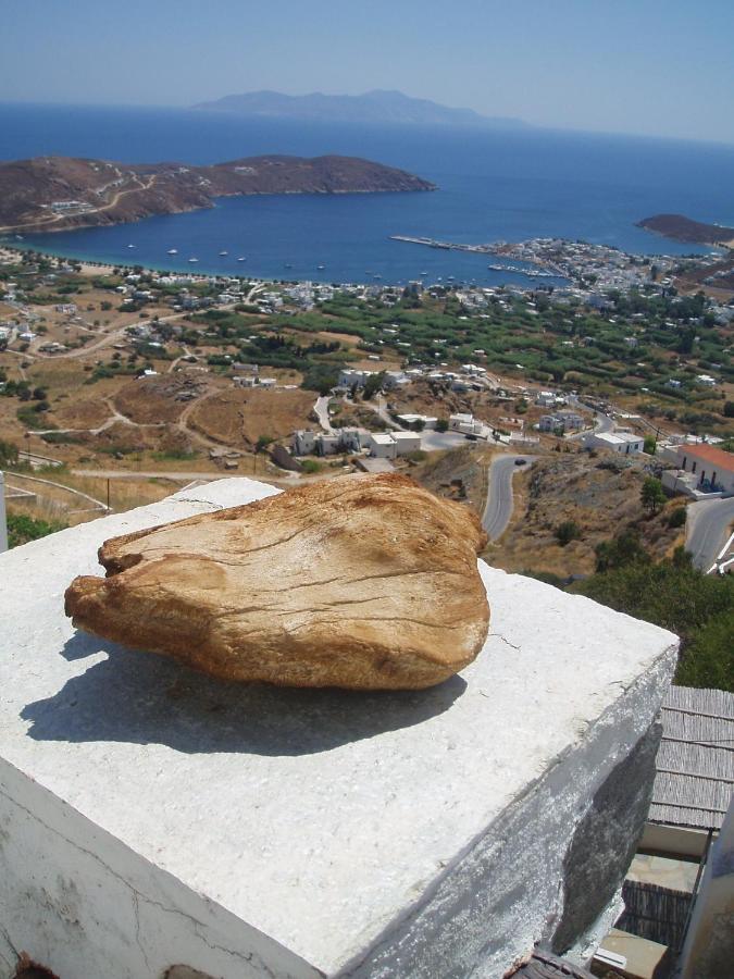Traditional Stone House With Breathtaking View Serifos Town Eksteriør billede
